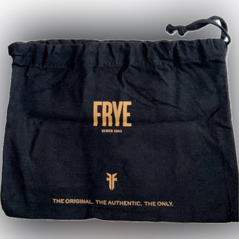 Frye Wallet Dust Bag, Black, New